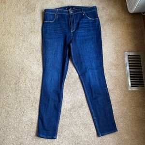 Curvy High Rise Jean Leggings
